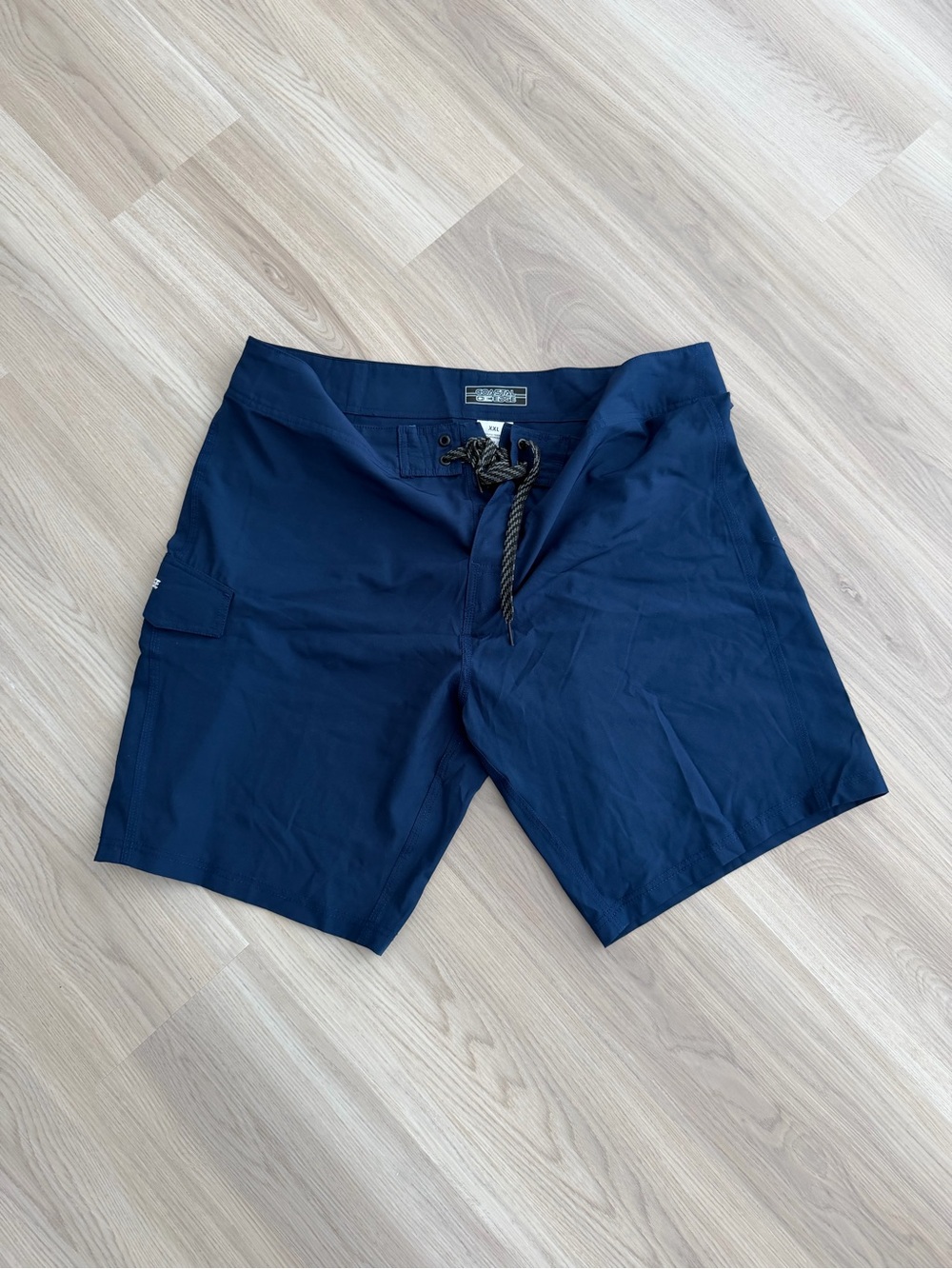 Coastal Edge Men's Navy Swim Trunks - Classic Boardshorts